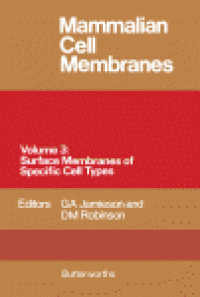 cover of the book Surface Membranes of Specific Cell Types. Mammalian Cell Membranes, Volume 3