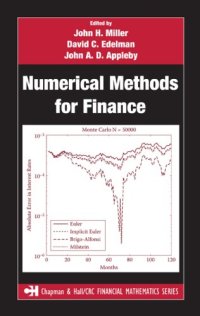 cover of the book Numerical methods for finance