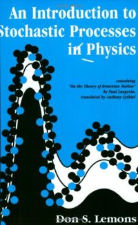 cover of the book An introduction to stochastic processes in physics, containing On the theory of Brownian notion