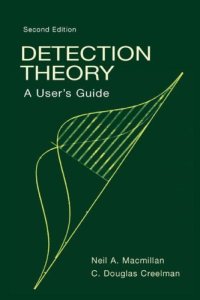 cover of the book Detection theory - a user's guide