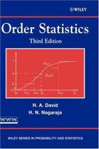 cover of the book Order statistics