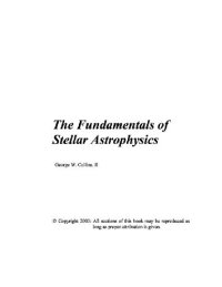 cover of the book Fundamentals of stellar astrophysics