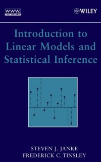 cover of the book Introduction to Linear Models and Statistical Inference