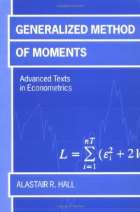 cover of the book Generalized method of moments