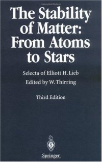 cover of the book The Stability of Matter: From Atoms to Stars