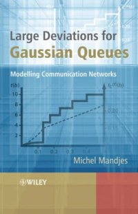 cover of the book Large deviations for Gaussian queues: modelling communication networks