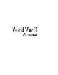 cover of the book World War II, Almanac