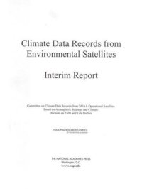 cover of the book Climate Data Records from Environmental Satellites, National Academy