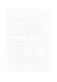 cover of the book Visual Studio. NET: Разраб. прил. баз дан