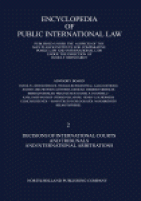 cover of the book Decisions of International Courts and Tribunals and International Arbitrations