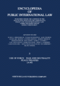 cover of the book Use of Force · War and Neutrality Peace Treaties (A–M)