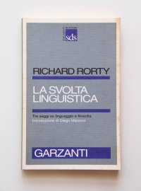 cover of the book La svolta linguistica. Tre saggi su linguaggio e filosofia