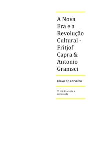 cover of the book A Nova Era e a Revolução Cultural - Fritjof Capra & Antonio Gramsci