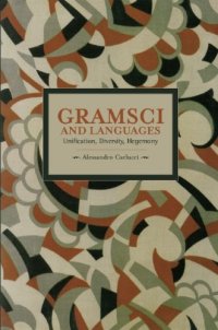 cover of the book Gramsci and Languages: Unification, Diversity, Hegemony