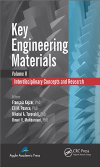 cover of the book Key Engineering Materials, Volume 2: Interdisciplinary Concepts and Research