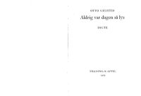 cover of the book Aldrig var dagen så lys