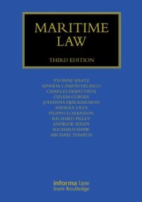 cover of the book Maritime Law