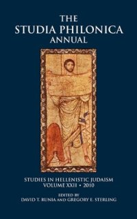 cover of the book Studia Philonica Annual XXII, 2010