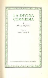 cover of the book Opere. La Divina Commedia