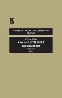 cover of the book Law and Literature Reconsidered: Special Issue