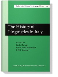 cover of the book The History of Linguistics in Italy