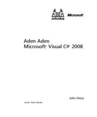 cover of the book Adım Adım Visual C# 2008