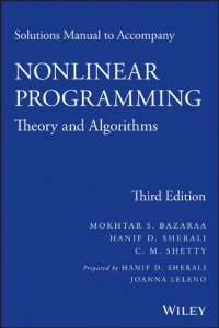 cover of the book Solutions Manual to Accompany Nonlinear Programming: Theory and Algorithms