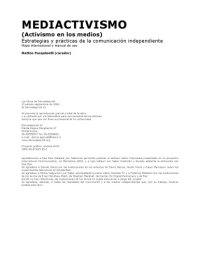 cover of the book Mediactivismo (Activismo en los medios) Estrategias y prácticas de la comunicación independiente