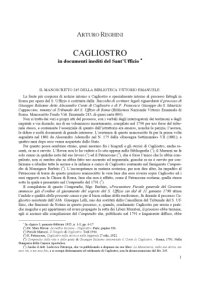 cover of the book Cagliostro in documenti inediti del Sant'Uffizio