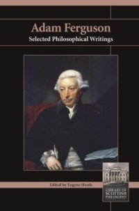 cover of the book Adam Ferguson: Selected Philosophical Writings