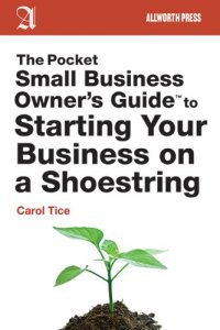 cover of the book The Pocket Small Business Owner's Guide to Starting Your Business on a Shoestring