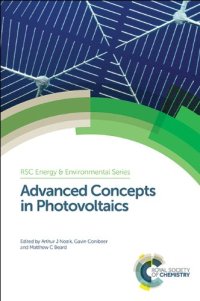 cover of the book Advanced Concepts in Photovoltaics: RSC