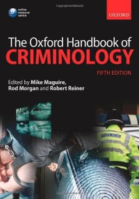 cover of the book The Oxford Handbook of Criminology