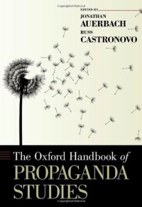 cover of the book The Oxford Handbook of Propaganda Studies