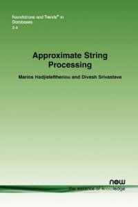 cover of the book Approximate String Processing