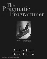 cover of the book The Pragmatic Programmer: From Journeyman to Master