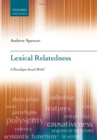 cover of the book Lexical Relatedness