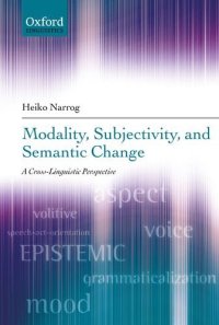 cover of the book Modality, Subjectivity, and Semantic Change: A Cross-Linguistic Perspective