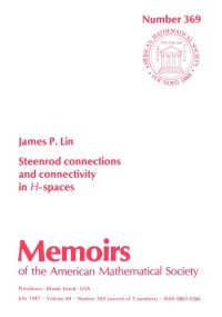 cover of the book Steenrod Connections and Connectivity in H-Spaces