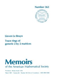 cover of the book Trace Rings of Generic 2 by 2 Matrices