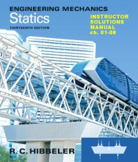 cover of the book Engineering Mechanics Statics - Intructor Solutions manual (ch 01-08)