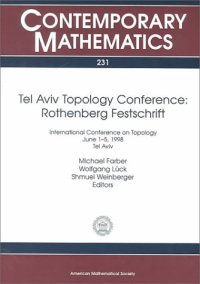 cover of the book Tel Aviv Topology Conference: Rothenberg Festschrif : International Conference on Topology, June 1-5, 1998 Tel Aviv