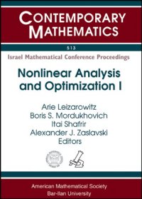 cover of the book Nonlinear Analysis and Optimization I: Nonlinear Analysis