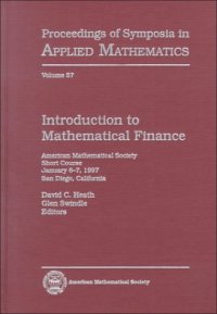 cover of the book Introduction to Mathematical Finance: American Mathematical Society Short Course, January 6-7, 1997, San Diego, California