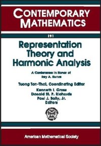 cover of the book Representation Theory and Harmonic Analysis: A Conference in Honor of Ray A. Kunze, January 12-14, 1994, Cincinnati, Ohio