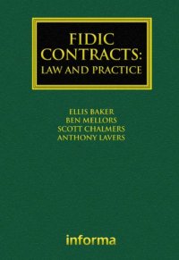 cover of the book FIDIC Contracts: Law and Practice