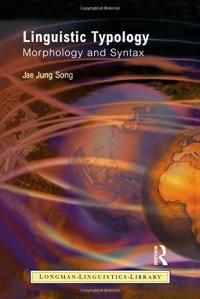 cover of the book Linguistic Typology: Morphology and Syntax