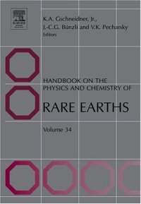 cover of the book Handbook on the Physics and Chemistry of Rare Earths. vol.34