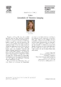 cover of the book Essentials of Thoracic Imaging, An Issue of Radiologic Clinics