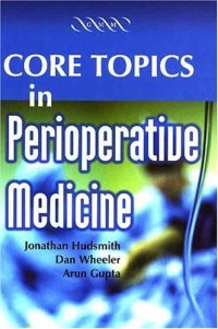 cover of the book Core Topics in Perioperative Medicine